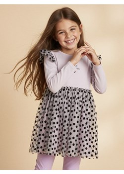 Sinsay - Sukienka z tiulowym dołem - fioletowy ze sklepu Sinsay w kategorii Sukienki dziewczęce - zdjęcie 187615352