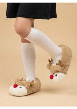 Sinsay - Kapcie świąteczne - różowy ze sklepu Sinsay w kategorii Kapcie dziecięce - zdjęcie 187615362