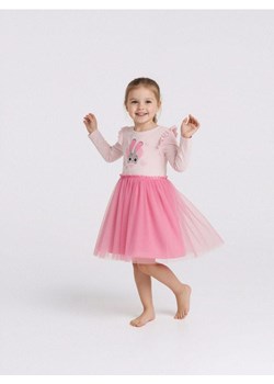 Sinsay - Sukienka babydoll z nadrukiem Disney Zwierzogród - różowy ze sklepu Sinsay w kategorii Sukienki dziewczęce - zdjęcie 187615364