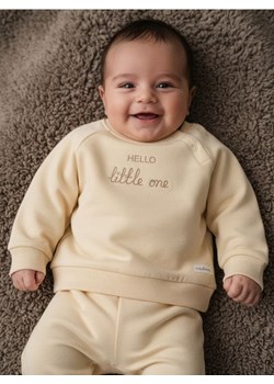 Sinsay - Bluza z napisem - kremowy ze sklepu Sinsay w kategorii Odzież dla niemowląt - zdjęcie 187615544