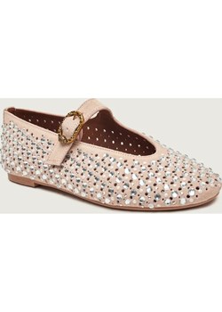 Kurt Geiger Baleriny MAYFAIR | zamsz ze sklepu Gomez Fashion Store w kategorii Balerinki - zdjęcie 187616381