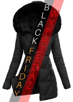 Kurtka Zimowa Damska z Futerkiem ze sklepu brendi.pl w kategorii Kurtki damskie - zdjęcie 187616492