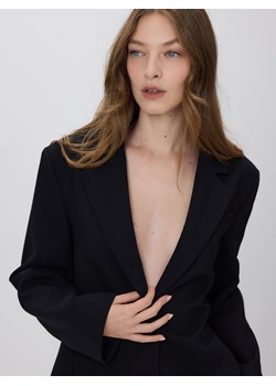 Reserved - Jednorzędowa marynarka - czarny ze sklepu Reserved w kategorii Marynarki damskie - zdjęcie 187616771