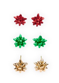 GATE Zestaw 3 par kolczyków świątecznych uni ze sklepu gateshop w kategorii Kolczyki - zdjęcie 187616881