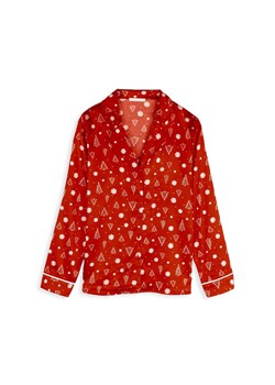 GATE Satynowa koszula od piżamy z nadrukiem 34 ze sklepu gateshop w kategorii Piżamy damskie - zdjęcie 187616910