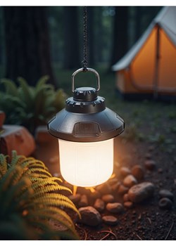 Sinsay - Latarnia kempingowa - czarny ze sklepu Sinsay w kategorii Oświetlenie ogrodowe - zdjęcie 187617124