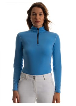 Fischer Koszulka funkcyjna w kolorze niebieskim ze sklepu Limango Polska w kategorii Bluzki damskie - zdjęcie 187617363