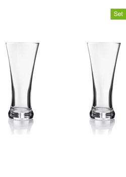 Trendy Kitchen by EXCÉLSA Kufle (2 szt.) &quot;Bruges&quot; do piwa - 380 ml ze sklepu Limango Polska w kategorii Naczynia - zdjęcie 187617392
