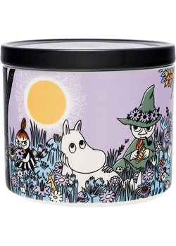 Moomin Pojemnik &quot;Friends Forever&quot; w kolorze czarno-fioletowym - 700 ml ze sklepu Limango Polska w kategorii Pojemniki kuchenne - zdjęcie 187617403