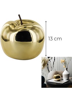 Rétro Chic Figurka dekoracyjna w kolorze złotym - wys. 13 x Ø 12 cm ze sklepu Limango Polska w kategorii Dekoracje - zdjęcie 187617520