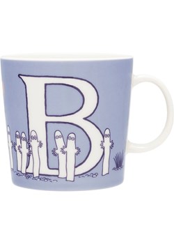 Moomin Kubek jumbo &quot;B&quot; w kolorze niebieskoszarym - 400 ml ze sklepu Limango Polska w kategorii Dzbanki i zaparzacze - zdjęcie 187617523