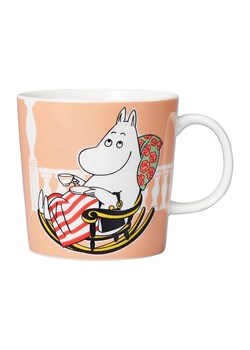 Moomin Kubek &quot;Moominmamma - 80 Box&quot; w kolorze brzoskwiniowym - 300 ml ze sklepu Limango Polska w kategorii Dzbanki i zaparzacze - zdjęcie 187617533