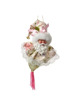 Clayre &amp; Eef Zawieszka dekoracyjna ze wzorem - wys. 35 cm ze sklepu Limango Polska w kategorii Dekoracje - zdjęcie 187617711