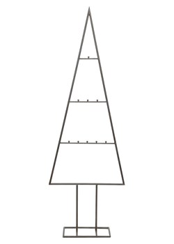 POSIWIO Drzewko dekoracyjne w kolorze srebrnym - 40 x 118 x 14 cm ze sklepu Limango Polska w kategorii Dekoracje - zdjęcie 187617772