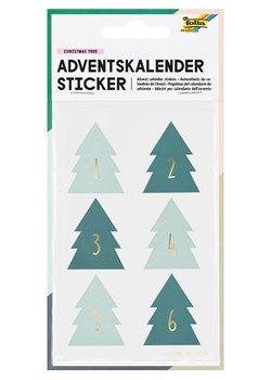 folia PAPER Naklejki do kalendarza adwentowego &quot;Christmas Tree&quot; - 5+ ze sklepu Limango Polska w kategorii Zabawki - zdjęcie 187618030