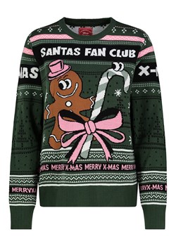 Sublevel Sweter w kolorze ciemnozielonym ze sklepu Limango Polska w kategorii Swetry damskie - zdjęcie 187618052