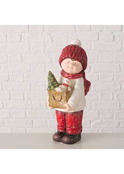 Boltze Figurka dekoracyjna &quot;Rubie&quot; w kolorze czerwono-białym - wys. 44 cm ze sklepu Limango Polska w kategorii Dekoracje - zdjęcie 187618093