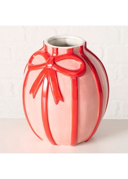 Boltze Wazon &quot;Volta&quot; w kolorze jasnoróżowo-czerwonym - wys. 19,5 cm ze sklepu Limango Polska w kategorii Wazony - zdjęcie 187618103
