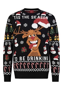 Sublevel Sweter w kolorze czarnym ze sklepu Limango Polska w kategorii Swetry męskie - zdjęcie 187620372