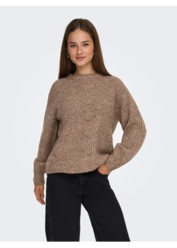 ONLY Sweter w kolorze jasnobrązowym ze sklepu Limango Polska w kategorii Swetry damskie - zdjęcie 187620391