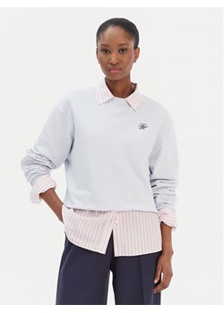 Tommy Hilfiger Bluza Script WW0WW49418 Błękitny Regular Fit ze sklepu MODIVO w kategorii Bluzy damskie - zdjęcie 187620601