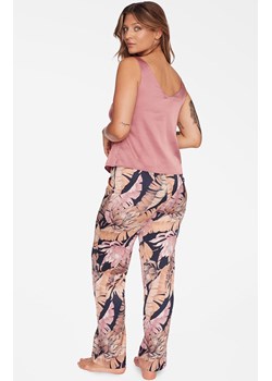 Piżama z szerokimi ramiączkami i długimi nogawkami Ciao 40202-34X, Kolor różowy-wzór, Rozmiar XS, Esotiq ze sklepu Primodo w kategorii Piżamy damskie - zdjęcie 187620861