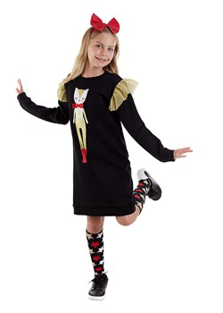 Denokids Sukienka w kolorze czarnym ze sklepu Limango Polska w kategorii Sukienki dziewczęce - zdjęcie 187620944