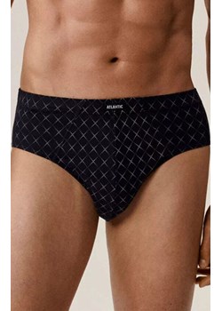 3-pack slipy męskie Classic 3MP-205-GRA/SZM/ZIEC, Kolor granatowo-szaro-zielony, Rozmiar L, ATLANTIC ze sklepu Intymna w kategorii Majtki męskie - zdjęcie 187621161