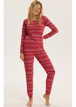 Esotiq bawełniana piżama damska Bloovii Hygge 43955-33X, Kolor czerwony, Rozmiar L, BLOOVII ze sklepu Intymna w kategorii Piżamy damskie - zdjęcie 187621271