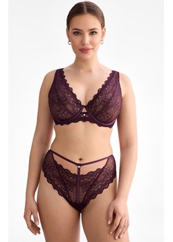 Biustonosz miękki soft bralette śliwkowy Maribel B862, Kolor śliwkowy, Rozmiar 65E, Ewa Bien ze sklepu Intymna w kategorii Biustonosze - zdjęcie 187621423