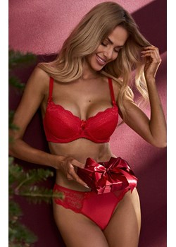 Vesta czerwony biustonosz push-up z odpinanymi ramiączkami, Kolor czerwony, Rozmiar 70C, PariPari Lingerie ze sklepu Intymna w kategorii Biustonosze - zdjęcie 187621661