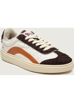 Dsquared2 Skórzane sneakersy Rider | shearling | z dodatkiem wełny ze sklepu Gomez Fashion Store w kategorii Buty sportowe męskie - zdjęcie 187622344