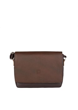brązowa torebka damska skórzana listonoszka na ramię Kylie ze sklepu Słoń Torbalski w kategorii Listonoszki - zdjęcie 187623163