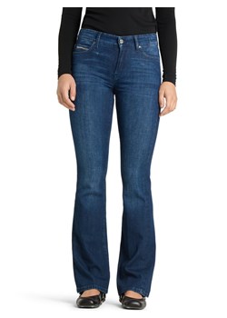 Cambio Dżinsy bootcut - Paryż Kobiety Bawełna dark stone jednolity ze sklepu vangraaf w kategorii Jeansy damskie - zdjęcie 187623221