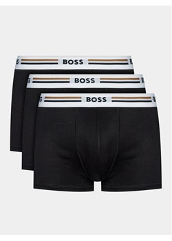 BOSS Komplet bokserek Trunk 3P Revive 50492200 Czarny ze sklepu MODIVO w kategorii Majtki męskie - zdjęcie 187623651