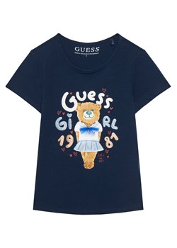 Guess T-Shirt K6RI03 K6YW4 Granatowy Regular Fit ze sklepu MODIVO w kategorii T-shirty chłopięce - zdjęcie 187623652