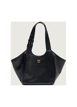 Pinko Skórzana torebka na ramię TOTE MINI ze sklepu Gomez Fashion Store w kategorii Torby Shopper bag - zdjęcie 187623994
