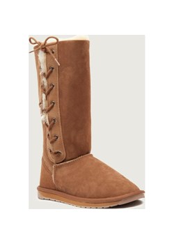 EMU Australia Śniegowce Platinum Hi Lace | wełna | zamsz ze sklepu Gomez Fashion Store w kategorii Śniegowce damskie - zdjęcie 187624062