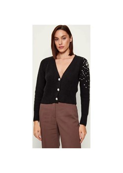 Liu Jo Kardigan | Cropped Fit | z dodatkiem wełny ze sklepu Gomez Fashion Store w kategorii Swetry damskie - zdjęcie 187624172