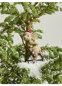 Sinsay - Dekoracja świąteczna w kształcie myszy - wielobarwny ze sklepu Sinsay w kategorii Dekoracje bożonarodzeniowe - zdjęcie 187625373