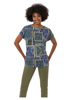 Heine Koszulka w kolorze niebiesko-zielonym ze sklepu Limango Polska w kategorii Bluzki damskie - zdjęcie 187625522