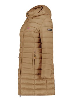 Geographical Norway Płaszcz pikowany &quot;Atikolor&quot; w kolorze szarobrązowym ze sklepu Limango Polska w kategorii Kurtki damskie - zdjęcie 187625532