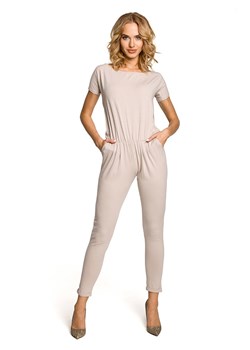 made of emotion Kombinezon w kolorze beżowym ze sklepu Limango Polska w kategorii Kombinezony damskie - zdjęcie 187626271