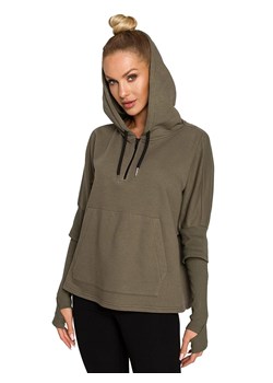 made of emotion Bluza w kolorze khaki ze sklepu Limango Polska w kategorii Bluzy damskie - zdjęcie 187626273