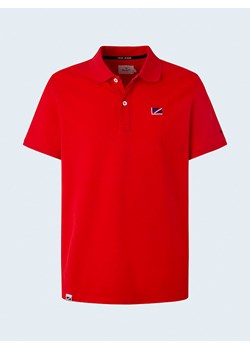 Pepe Jeans Koszulka polo &quot;Vidal&quot; w kolorze czerwonym ze sklepu Limango Polska w kategorii T-shirty męskie - zdjęcie 187626841