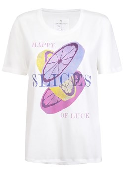 LIEBLINGSSTÜCK Koszulka &quot;Carina&quot; w kolorze białym ze sklepu Limango Polska w kategorii Bluzki damskie - zdjęcie 187627293