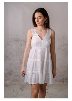 Lula Natura Sukienka w kolorze białym ze sklepu Limango Polska w kategorii Sukienki - zdjęcie 187627343