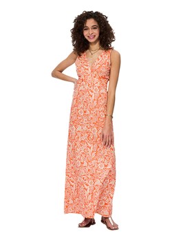 Aller Simplement Sukienka w kolorze pomarańczowo-kremowym ze sklepu Limango Polska w kategorii Sukienki - zdjęcie 187627390