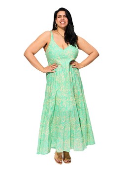 Aller Simplement Sukienka w kolorze jasnozielono-beżowym ze sklepu Limango Polska w kategorii Sukienki - zdjęcie 187627401