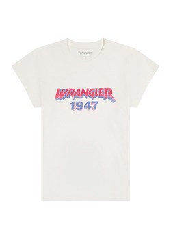 Wrangler Koszulka w kolorze kremowym ze sklepu Limango Polska w kategorii Bluzki damskie - zdjęcie 187627501